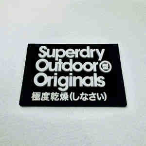 Écussons thermocollants personnalisés en métal, sans nickel, écologiques, avec logo 3D en relief, en TPU, PVC, caoutchouc, silicone, pour vêtements - Product Image 2