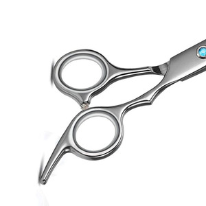 Ciseaux professionnels de coiffure en acier inoxydable de 5,5 pouces, de haute qualité, pour la coupe des cheveux, légers, fournitures de salon de coiffure - Product Image 6