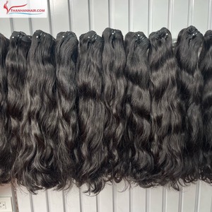 ¡LA MEJOR CALIDAD! Extensiones de Cabello Natural Negro Virgen en Trama, Sin Enredos, Sin Caída, 100% Cabello Humano Vietnamita - Product Image 3