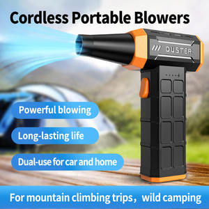 Souffleur d'air sans fil 130000 tr/min, brosse de nettoyage, puissance 180W, batterie 6000mAh, dépoussiéreur turbo avec buses multifonctions - Product Image 2
