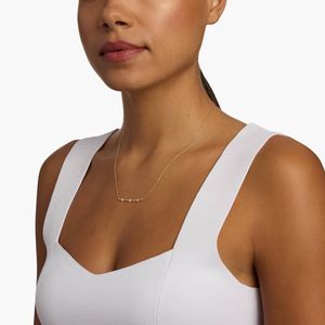 Collier station en or blanc 14 carats avec diamants de laboratoire ronds et marquises - Product Image 5
