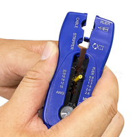 Lematec LE-SC100 Herramienta Industrial Multifunción para Pelar, Cortar y Crimpar Cables de Acero, de Alta Resistencia, para Bricolaje, OEM/ODM, con Mandíbula Biselada de 0.8-2.6mm