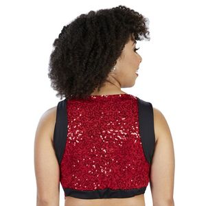 Ropa de Baile Personalizada para Mujeres y Niñas, Traje de Baile Atlético Elástico, Ropa Transpirable y Flexible para Ballet y Jazz - Product Image 3