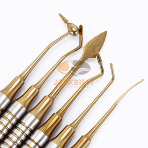 6 PCS Stainless Steel Dental Composite <b>Resin</b> Filling Spatulas <b>Kit</b> Filler Instruments Set for General Surgery - Product Image 5