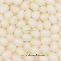 100% Vietnamese KME merk IQF diepvries Rambutan, hele gepelde natuurlijke fruitstukjes, wit vlees, 10kg vacuümverpakking