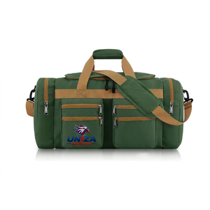 Bolsa Deportiva Uniza Green de 40-55L, Tela Oxford con Cierre de Cremallera y Correa Ajustable, Bolsa Deportiva Casual - Product Image 1