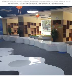 Muebles comerciales creativos, maceta blanca en forma <span class=keywords><strong>de</strong></span> pez, taburete <span class=keywords><strong>de</strong></span> espoleta <span class=keywords><strong>de</strong></span> tatuaje, silla <span class=keywords><strong>de</strong></span> arte - Product Image 3