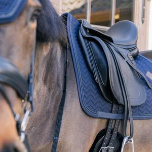 Tapis de selle demi-selle OEM d'usine pour l'équitation avec logo, pour dressage anglais - Product Image 4