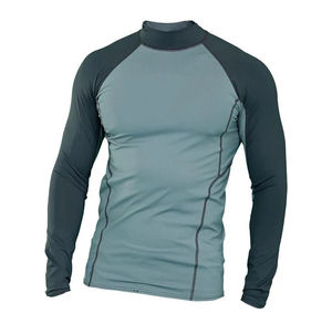 Camiseta de Protección Solar para Hombre, Personalizada, Impermeable, Transpirable, de Secado Rápido, Ajustada, Compresiva, de Alta Calidad, en Spandex/Nailon - Product Image 4