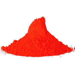 Pigment rouge fluorescent intense pour résine époxy, nail art, peinture automobile, encres, peintures, plastiques - Product Image 1
