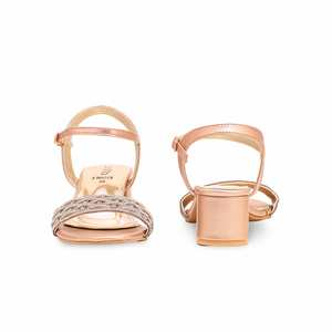 Sandales à talons fantaisie pêche modèle FN6028 - Product Image 2