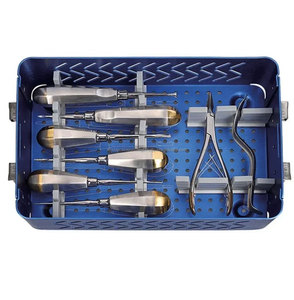 WORLD PRECISION SURGICAL Dental Orthodontic Instrument Kit WPS-DOK Stainless Steel <b>Pliers</b> <b>Set</b> Braces Adjustment Tools Blue Tray - Product Image 5