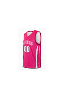 Maillot de basket-ball réversible personnalisé par sublimation, séchage rapide, 100 % polyester respirant, uniforme de basket-ball en mesh pour équipe - Product Image 3