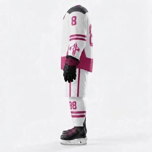 Conjunto de Uniforme de Hockey sobre Hielo Personalizado con Nombre de Equipo por RIVIAN ATLANTIC, con Impresión por Transferencia de Calor, Manga Larga, 100% Poliéster para Hombre - Product Image 5