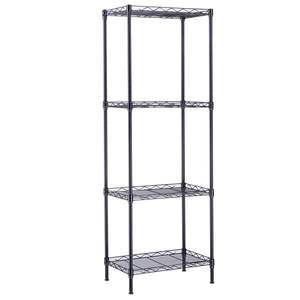 4-Tier Metal Storage <b>Rack</b> <b>Wire</b> <b>Shelving</b> Unit - Product Image 1