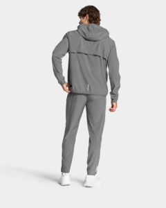 High Quality Men's Sports Joggers Elastic Waist Running <b>Pants</b> Lightweight Breathable Fitness Trousers with Secure Zipper Pockets - Product Image 5