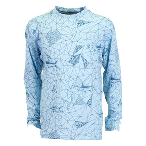 Maillot de pêche anti-UV à manches longues en polyester, logo personnalisé, séchage rapide, sublimation, approvisionnement en gros - Product Image 1