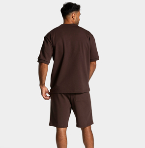 Camisetas de Hombre de Alta Calidad, Corte Ajustado, 100% Poliéster, Cuello Redondo, Logotipo Personalizado, Transpirables, Color Sólido, Tejido Liso - Product Image 2