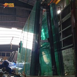 กระจกนิรภัยคุณภาพสูงสำหรับสนามแพเดิล - Product Image 2