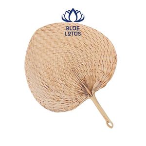 BEST SELLER Sustainable Hand <b>Fan</b> Palm Leaf Woven Bulk Supply <b>Handheld</b> Cooling <b>Fan</b> For Wedding Favor Party Decorating Vietnam - Product Image 1