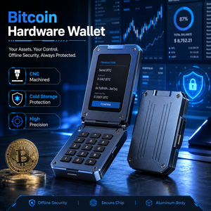 <span class=keywords><strong>Cartera</strong></span> de Hardware Segura con Carcasa de Aluminio CNC para Protección de <span class=keywords><strong>Criptomonedas</strong></span> en Almacenamiento en Frío - Product Image 2