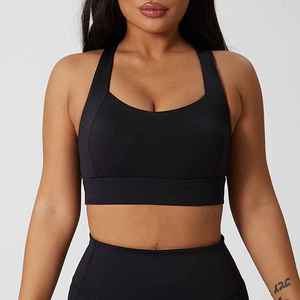 Sujetador deportivo de alta calidad para mujer, talla grande, para fitness, gimnasio, yoga, cómodo, personalizable al por mayor. - Product Image 6