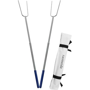 Spiedini Resistenti da 32 Pollici per Hot Dog, Marshmallow e S'mores, Set da 2 per Cucina all'Aperto - Product Image 1