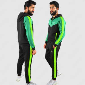 Último Diseño 3 colores chándal Unisex poliéster de alta calidad hombres ropa deportiva chándal deportes chándales hombres panel de contraste - Product Image 4