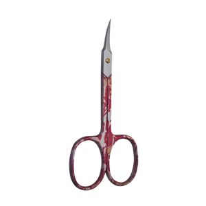 Ciseaux à sourcils en acier inoxydable à pointe inclinée, design simple, confortables, logo personnalisé, professionnels, durables - Product Image 6