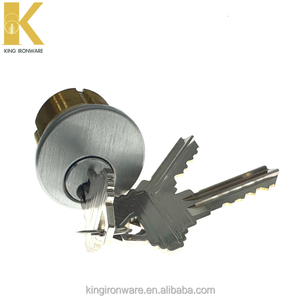 Mc118 US26D Lỗ mộng xi lanh khóa với 5-Pin Brass key 3-<span class=keywords><strong>Keys</strong></span> thiết lập cho cửa an ninh trong chúng tôi thị trường - Product Image 2
