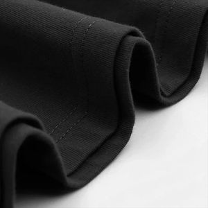 Camiseta Deportiva Oversize para Hombre con Hombros Caídos, de Algodón y Spandex, de Peso Pesado, Manga Corta, Casual, Transpirable, de Secado Rápido, para Gimnasio y Deportes - Product Image 4