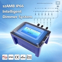 Système de gestion programmable de l'éclairage LED pour poulaillers et porcheries, système d'éclairage avicole écologique