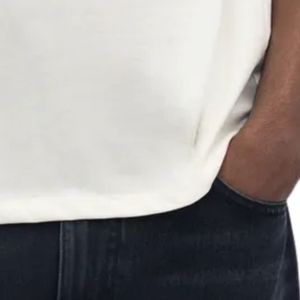 T-shirt Homme à Bordures Contrastées Manches Courtes Col Rond Décontracté Respirant Léger Quotidien Personnalisable Vente en Gros Vêtements Homme - Product Image 5