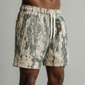 Pantalones Cortos de Baloncesto Unisex de Malla de 7 Pulgadas con Sublimación, Bajo MOQ, Secado Rápido, Ecológicos, Anti-UV, Transpirables, 250 Gsm, Cintura Elástica - Product Image 4