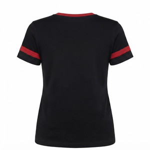 Nouveaux T-shirts unisexes personnalisables avec logo, style sportif, écologiques, à motif uni, tricotés, pour sororités, gymnases, écoles, universités - Product Image 4