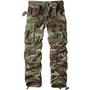 Pantalones Cargo Personalizados de Cintura Alta, Resistentes al Agua, Transpirables y a Prueba de Viento, Pantalones de Trabajo Tácticos para Hombre, Diseño Camuflaje Bottomland - Product Image 1
