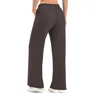 Pantalon de survêtement en coton premium pour femme – Joggers doux et unis, épais, style streetwear, chauds pour l'hiver, pantalons de sport pour femme - Product Image 5