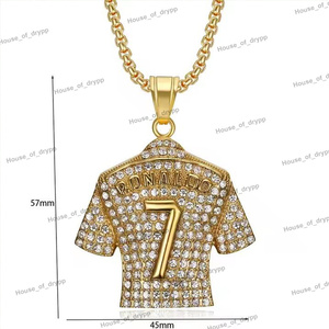 Collar con Colgante de Número Siete, Estilo Hip Hop, Joyería Única con Acabado en Plata 925 - Product Image 4