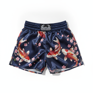 Shorts de boxe personnalisés pour hommes, coupe classique, séchage rapide, polyester, vêtements d'arts martiaux, taille adulte - Product Image 1