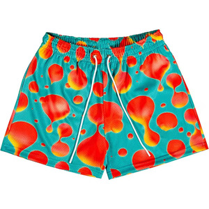 <b>Unique</b> Style Custom Made Men Casual Sublimation Shorts Quick Dry Breathable 100% Polyester Canvas Fabric Drawstring Closure Your - Product Image 1