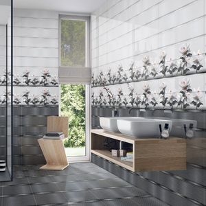 กระเบื้องบุผนังเซรามิกสีขาวเงาแบบมินิมอลสมัยใหม่ ขนาด 300x600 มม. สำหรับตกแต่งสำนักงานองค์กรและพื้นที่เชิงพาณิชย์ในสไตล์ร่วมสมัย - Product Image 1