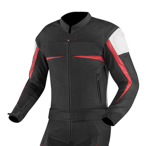 Nouvelles protections de moto en cuir personnalisées pour hommes, de style professionnel, réglables, de haute qualité, coupe-vent, pour l'hiver - Product Image 2