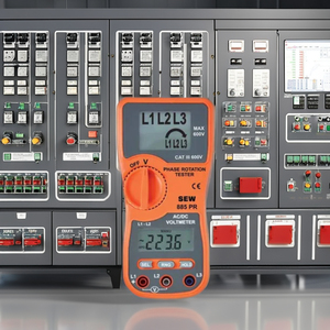 Indicateur de séquence de phase pour instruments électriques industriels Kusam-Meco KM-885PR avec écran LCD - Product Image 3