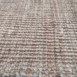 Rouleau de tapis en Jute naturelle 10F, accessoire de salon, couleur unie, personnalisé, pour adulte - Product Image 4
