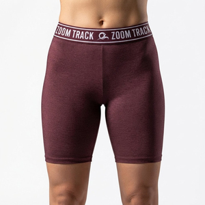 Pantalones Cortos de Compresión Unisex de Nailon y Elastano con Bolsillo Oculto, Logotipo Personalizado, Color Sólido, Secado Rápido, Transpirables, Ajuste Ceñido, Alta Elasticidad, Otoño - Product Image 2