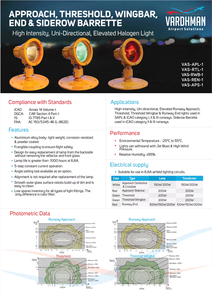 Luz de Obstrucción de Aviación LED Azul Unidireccional de 6.6A, Cumple con las Normas ICAO, FAA e IEC, para Plataformas Elevadas, Líneas Laterales, Umbral y Extremos, AR111 - Product Image 5