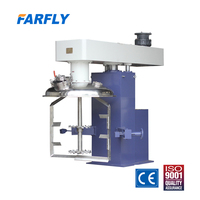 Agitateur à vis à double arbre concentrique FDT, machine de mélange et de dispersion automatique à haute efficacité pour peintures/plastiques/produits chimiques 200L