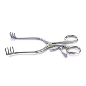 Rétracteur Weitlaner en acier inoxydable argenté - Instruments chirurgicaux de qualité supérieure certifiés CE, tailles et couleurs personnalisables - Product Image 3