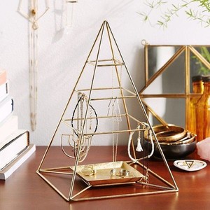 Decorative Metal Jewelry Organizer Stand <b>Earring</b> <b>Holder</b> Display Rack Necklace Storage Stand for Women Accessories Storage Home - Product Image 5