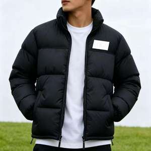 Wholesale Puffer <b>Jacket</b> <b>Men</b> Winter Warm Quilted <b>Jacket</b> <b>Lightweight</b> Insulated Outdoor Casual Fashion Clothing Manufacturer - Product Image 3